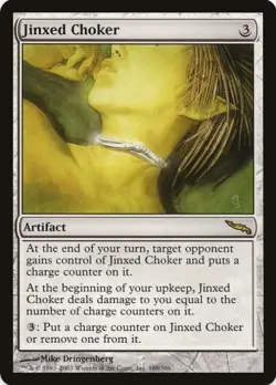 1 x Jinxed Choker - Mirrodin - LP - MTG - EOF - Image 1