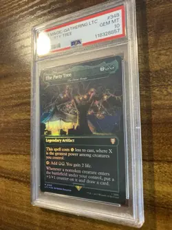 MTG✨THE PARTY TREE (The Great Henge) FOIL✨LTC PSA 10 MYTHIC Legendary Artifact - Image 4