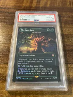 MTG✨THE PARTY TREE (The Great Henge) FOIL✨LTC PSA 10 MYTHIC Legendary Artifact - Image 5