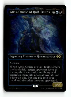 MTG | Atris, Oracle of Half-Truths | MUL | Foil | Moderately Played | English - Image 1