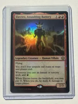 Electro, Assaulting Battery Marvel's Spider-Man Foil - Image 1