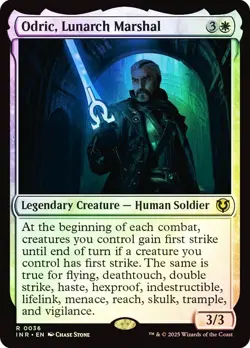 Odric, Lunarch Marshal Foil Innistrad Remastered NM MTG - Image 1