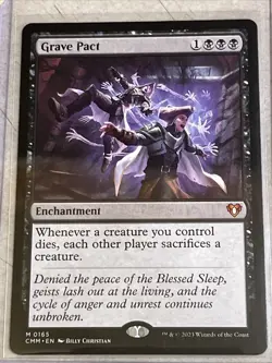 Grave Pact Commander Masters Regular Card - Image 1