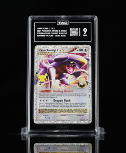 TAG 9 Garchomp C LV.X 145/147 Pokemon TCG Celebrations 25th Anniversary Holo - Image 1