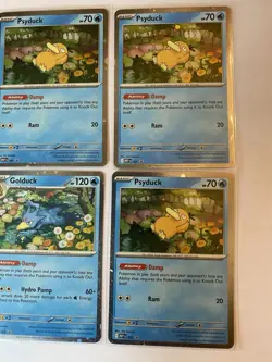 Pokemon Mega Evolution Lot Of 6 Black Star Promos 007 Psyduck & 008 Golduck - Image 3