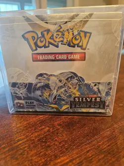 Pokemon Sword And Shield Silver Tempest Booster Box Sealed - Image 1