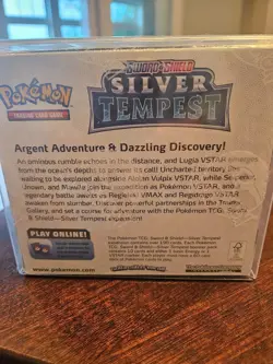 Pokemon Sword And Shield Silver Tempest Booster Box Sealed - Image 3