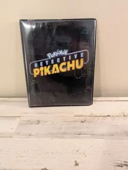 Pokemon Detective Pikachu 4-pocket Ultra-Pro Binder TCG - used - Image 1