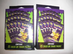 (2) Pokemon TCG -15- Pack Sealed Trick-Or-Treat Booster Boxes - Image 1
