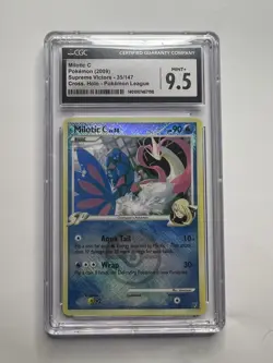 Milotic C (2009) Pokemon Supreme Victors 35/147 - Cross Holo - CGC 9.5 - Image 1