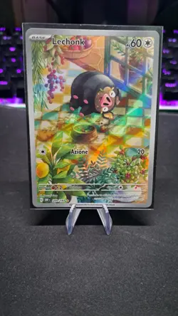 Lechonk OBF 209/197 Pokemon Ossidiana Infuocata Obsidian Flames Near Mint ITA - Image 1