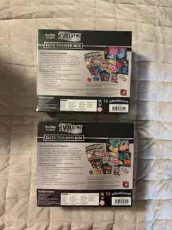Pokemon TCG Evolving Skies Elite Trainer Box Pair (2 Sealed ETBs) - Image 2