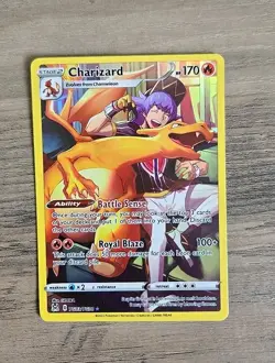 Pokemon TCG Charizard TG03/TG30 Lost Origin Trainer Gallery NM - Image 1