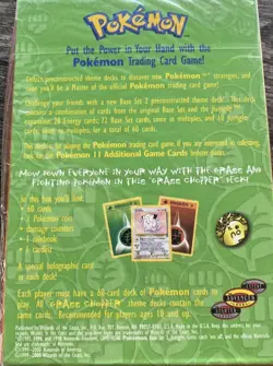 2000 Factory Originally Sealed Pokemon Grass Chopper Theme Deck Vintage WOTC - Image 4