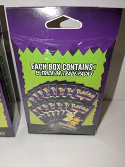 Lot 2 2025 Pokemon Trick or Trade Booster Box 15 Packs Factory Sealed Pokemon - Image 3