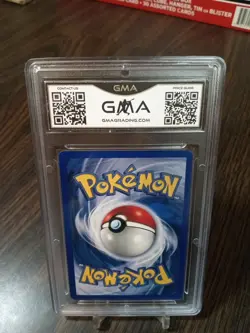 1999 Pokemon Game Base Set #47 Diglett Shadowless GMA 9 MINT - Image 2