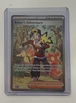 Pokemon TCG - Ethan's Adventure SIR 236/182 Destined Rivals Near Mint - Image 2