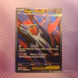 Pokemon Mega Evolutions Mega Latias EX 163/132 Ultra Rare Full Art Holo - Image 1