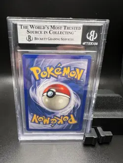 1999 Pokemon Jungle 1st Edition Holo Vaporeon #12 BGS 8.5 - Image 3