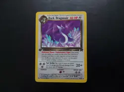 Pokemon - Dark Dragonair 33/82 Uncommon 1st Edition Team Rocket - Image 1
