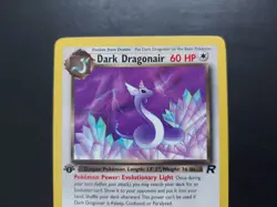 Pokemon - Dark Dragonair 33/82 Uncommon 1st Edition Team Rocket - Image 2