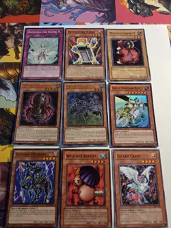 Yu-Gi-Oh mix Rarity lot change of heart dust tornado White magical hat - Image 4