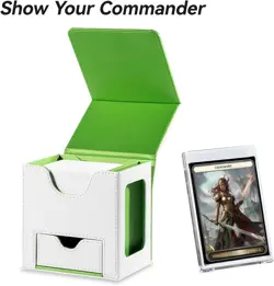 Card Deck Box for MTG Commander - Patented Design, Commander Display, Fits 10... - Image 3
