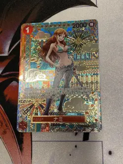 One Piece Card Game Nami Mosaic OP01-016 Japanese TCG Card Mint NM - Image 1