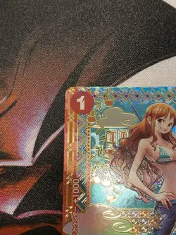 One Piece Card Game Nami Mosaic OP01-016 Japanese TCG Card Mint NM - Image 2