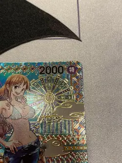 One Piece Card Game Nami Mosaic OP01-016 Japanese TCG Card Mint NM - Image 3