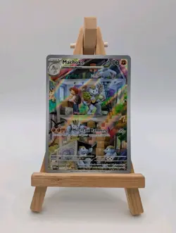 Pokemon Machoke TCG Card 177/165 S&V 151 English Illustration Rare NM Condition - Image 1