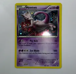 Pokemon Mewtwo TCG XY101 XY Promo Holo Card Near Mint Condition - Image 1