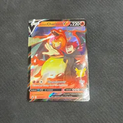 Lance's Charizard V SWSH133 - Regular Sized Black Star Promo - Pokemon Card - NM - Image 1
