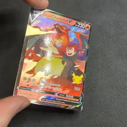 Lance's Charizard V SWSH133 - Regular Sized Black Star Promo - Pokemon Card - NM - Image 2