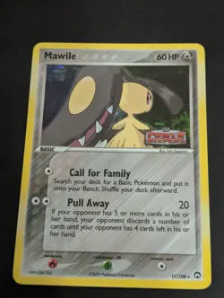 Mawile 17/108 Stamped Reverse Holo EX Power Keepers Pokemon Card 2007 - LP - Image 1