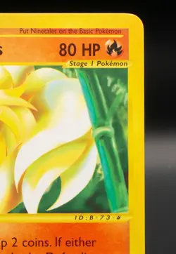 Pokemon TCG Card - Ninetales 57/165 Expedition Base Set Rare - Image 3