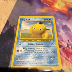 Psyduck 79/105 Neo Destiny Rare Vintage Pokemon Card - Image 1