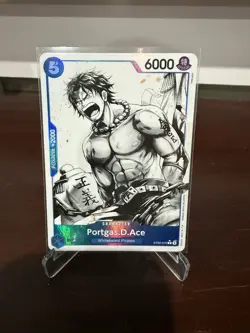 One Piece Card Game-Portgas.D.Ace St22-010 Alt Art English Mint - Image 1