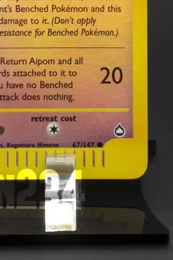 Pokemon TCG Card - Aipom 67/147 Aquapolis Reverse Holo Common - Image 5