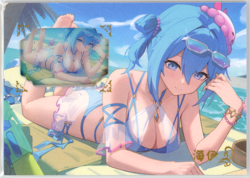 Goddess Story - Anime Waifu WINDOW Trading Card - HAIYI - MAIDENS FEAST #007/188 - Image 1