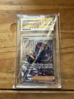 Geeta Obsidian Flames Holo Special Illustration Card 226/197 Ace Gem Mint 10 - Image 1