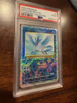 Pokemon TCG Legendary Collection Articuno Card 2/110 Reverse Holo Rare PSA 4 - Image 3