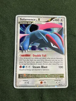 Salamence LV.X 98/99 Pokemon Card TCG Platinum Set Light Played - Image 1
