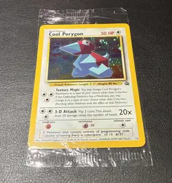 Pokemon COOL PORYGON Black Star Promo Card #15 HOLO Rare SEALED in Pack WOTC NM - Image 1