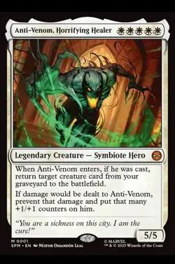MTG Spider-Man M Anti-Venom, Horrifying Healer #0001 - Image 3