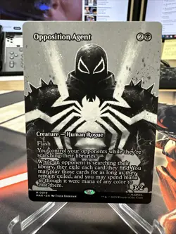 Opposition Agent - (Borderless) - Marvel's Spiderman (MAR) - MTG 0019. Non foil - Image 1