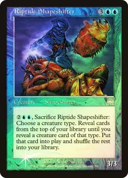 Onslaught MTG FOIL Riptide Shapeshifter Magic - Image 1