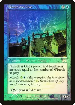 Onslaught MTG FOIL Nameless One Magic - Image 1
