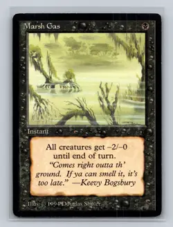 Magic: the gathering The Dark Marsh Gas Common MTG tcg - Image 1