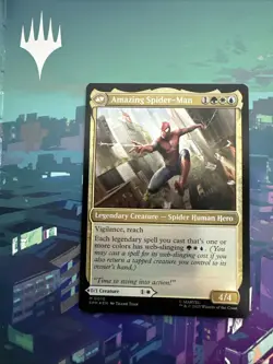 MTG Legendary Peter Parker (Foil) - 0010 - Marvel's Amazing Spider-Man NM - Image 2